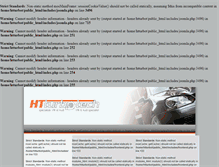 Tablet Screenshot of htturbotech.com
